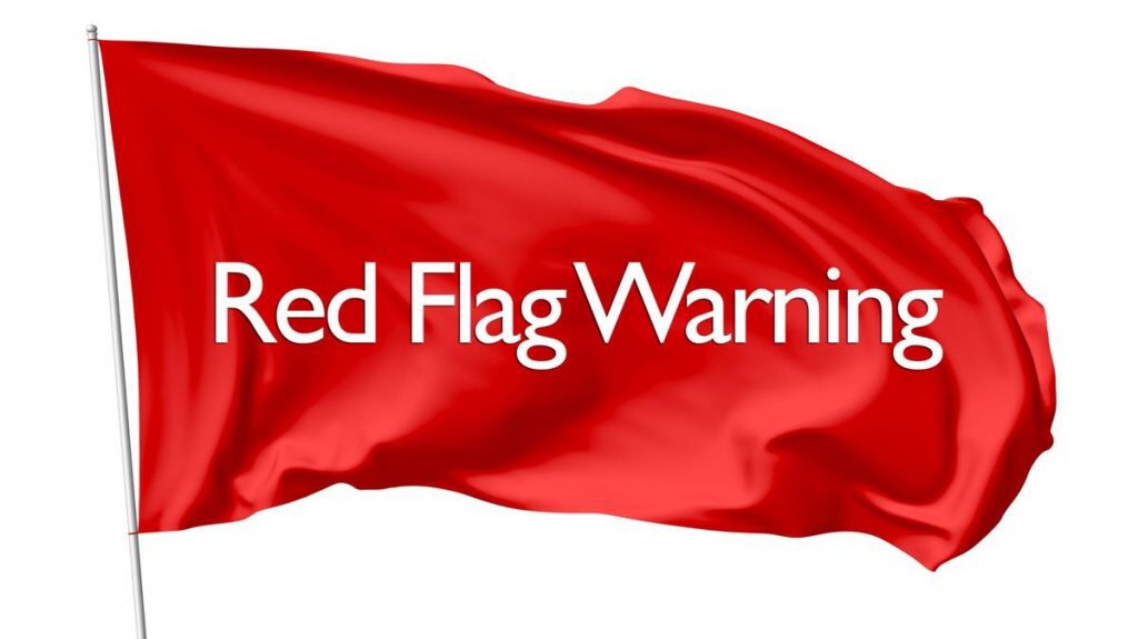 red flag warrning