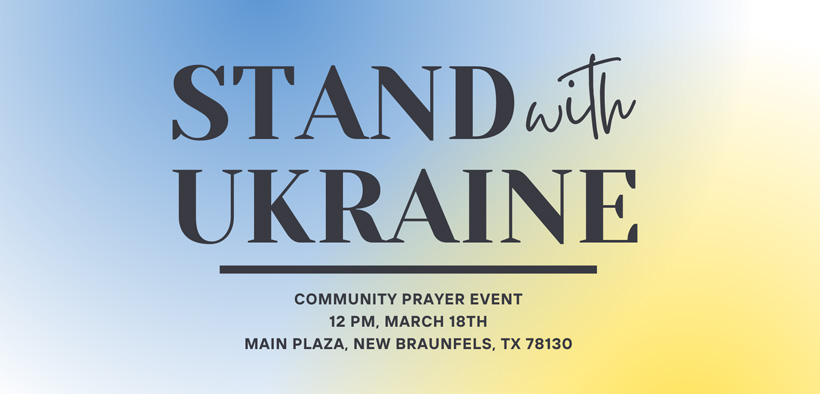 Stand With Ukraine Event