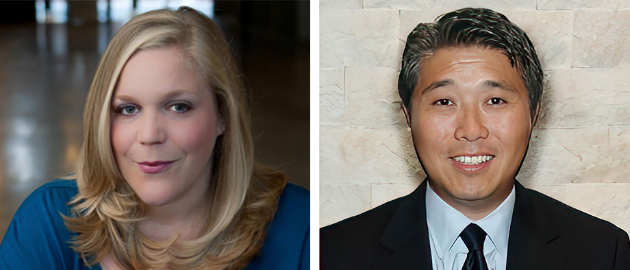 Mandy Epley and Andrew Kim