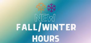House of CBD new fall and winter hours