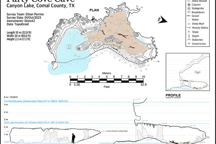 Party Cove Cave - Canyon Lake