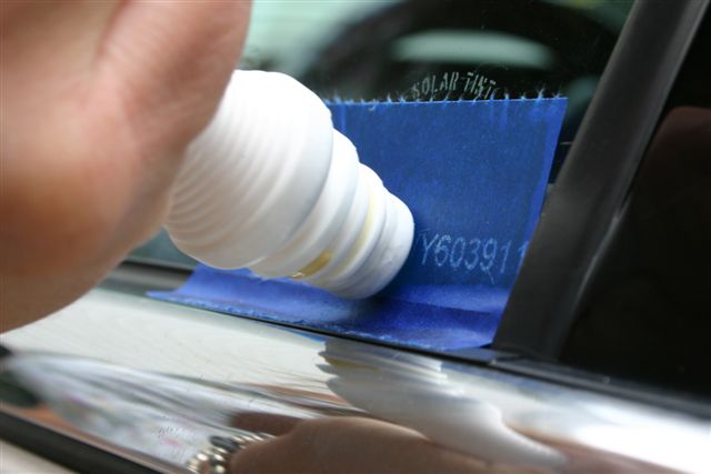 etching windshield