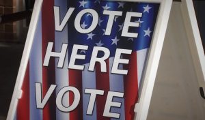 voting sign