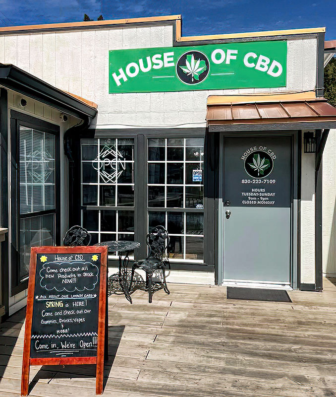 House of CBD entrance