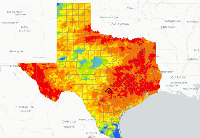 drought map