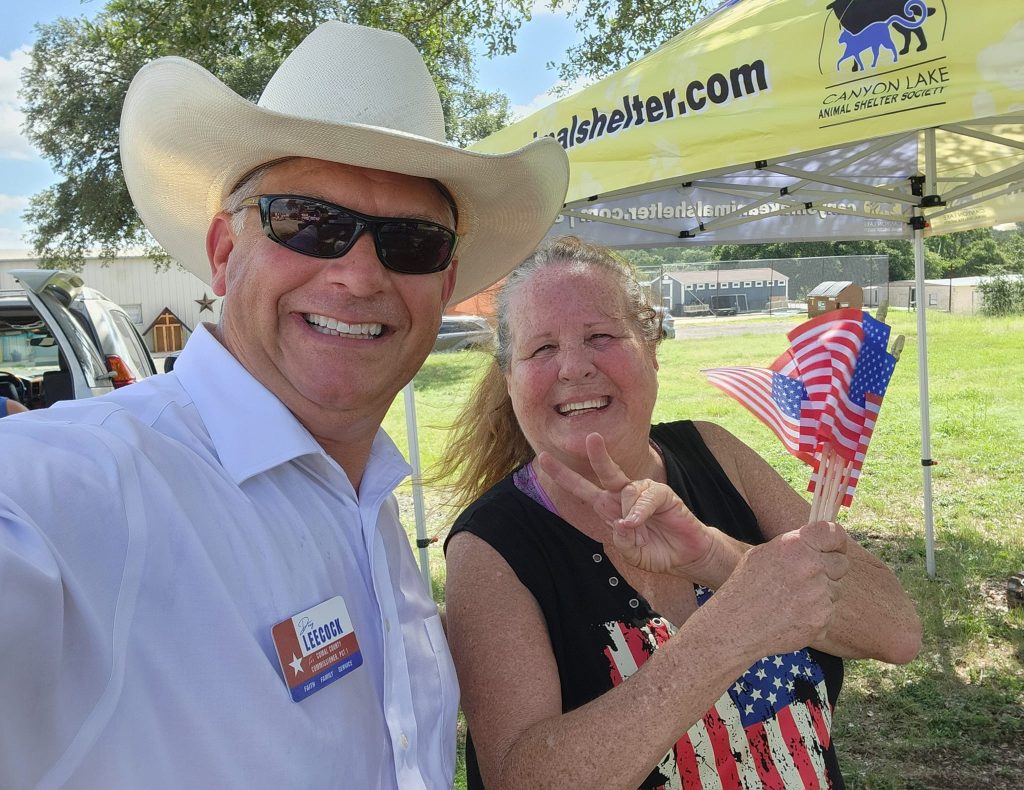 Doug Leecock and Debbie England