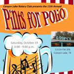 pints for polio flyer