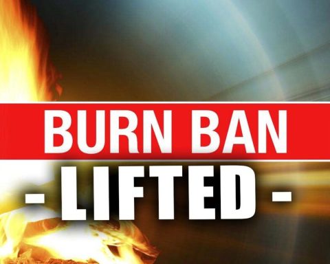 burn ban sign