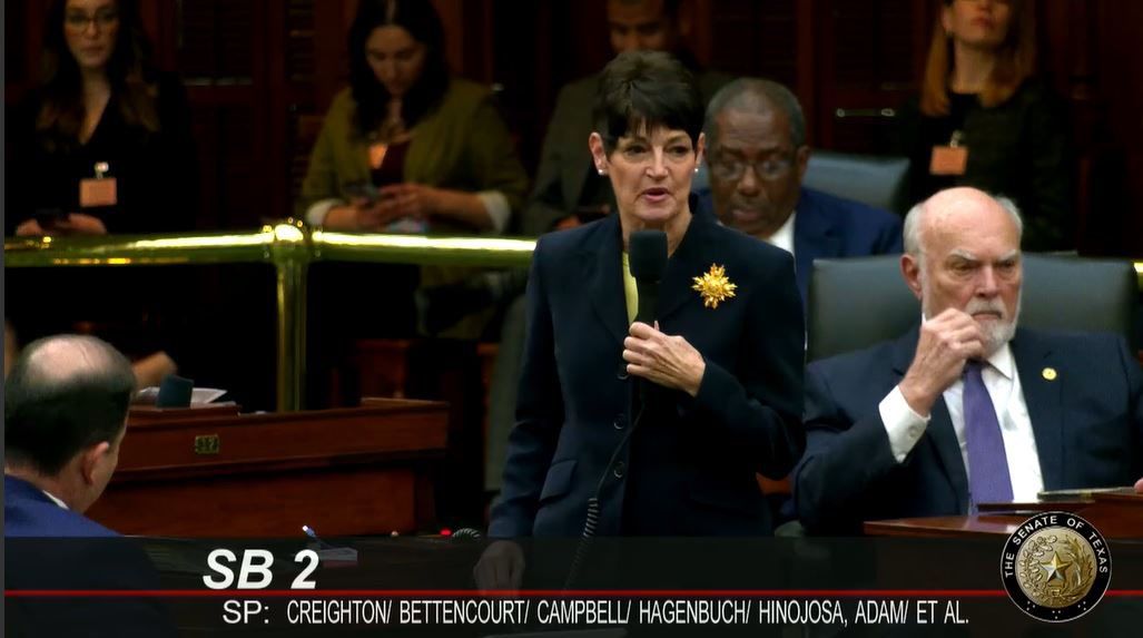 Dr. Donna Campbell on senate floor