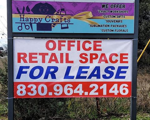 CBD lease sign