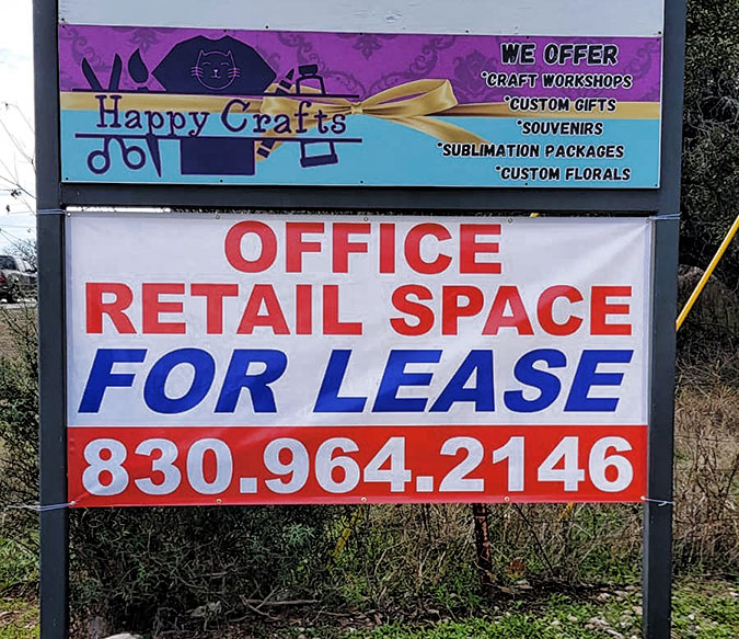 CBD lease sign