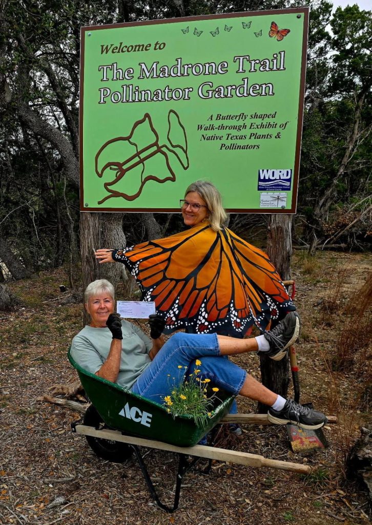 women with sign