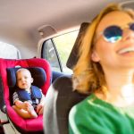 baby in carseat